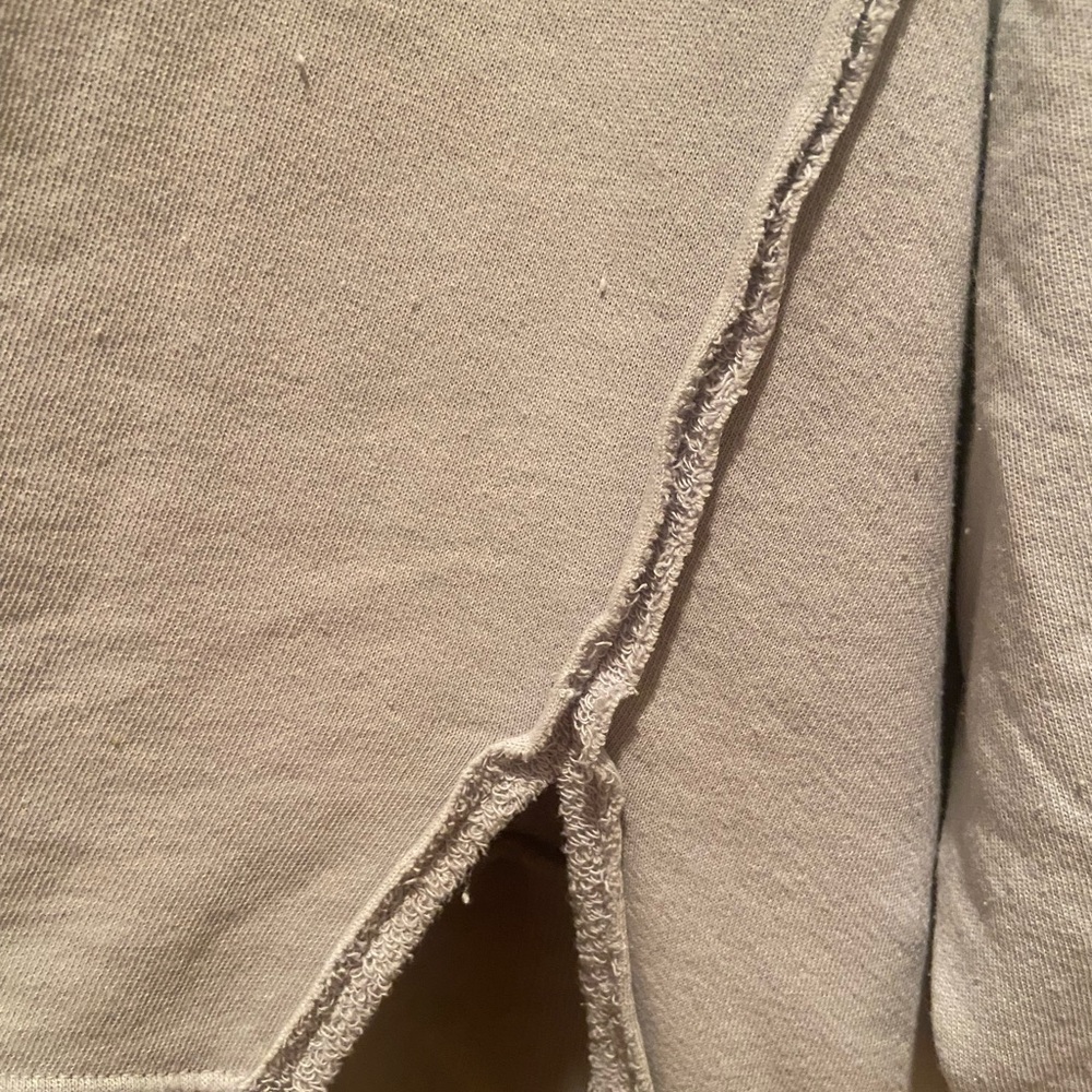 NWOT! We The Free by Free People Women's Gray and Orange Graphic Camden Sweater - Picture 4 of 11